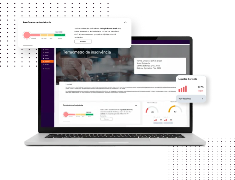plataforma do termometro de insolvencia
